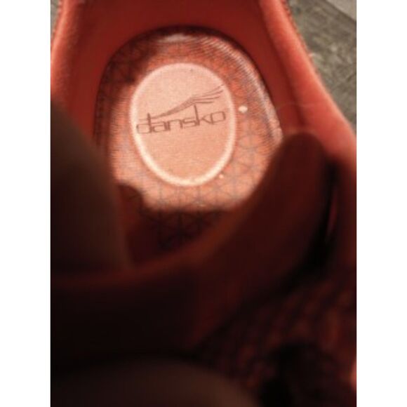 Dansko Women's Size 39 Vietnam/ Size 8 US Red Suede Waterproof Hiking Shoes - Picture 9 of 9